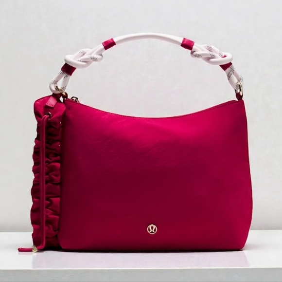 lululemon athletica Handbags - NEW Lululemon Convertible Ruched Crossbody Bag